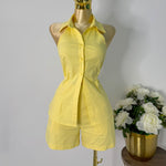 Conjunto short amarillo