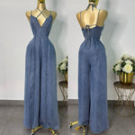 Jumpsuit tipo mezclilla