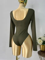 Panty verde militar manga larga