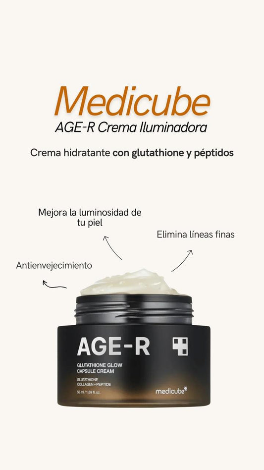 Medicube AGE-R crema iluminadora
