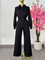 Set jacket & pantalon negro
