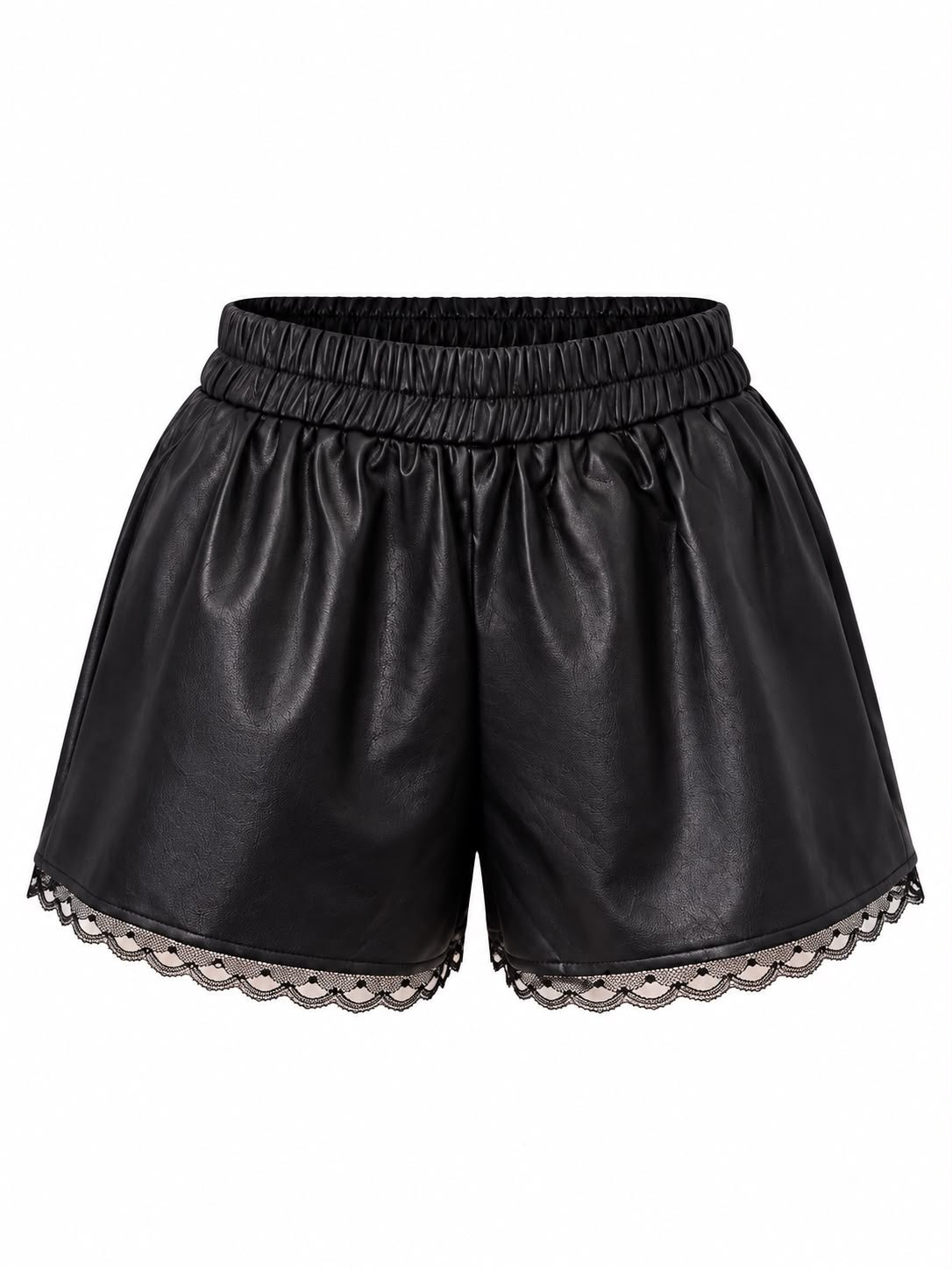 Shorts vinipiel negro