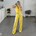 Palazo Amarillo lino