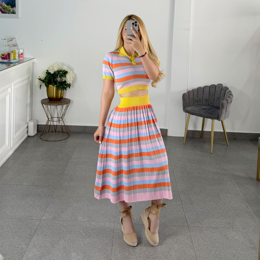Set falda colores