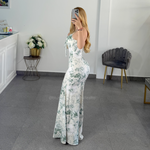 Maxi dress tela lino